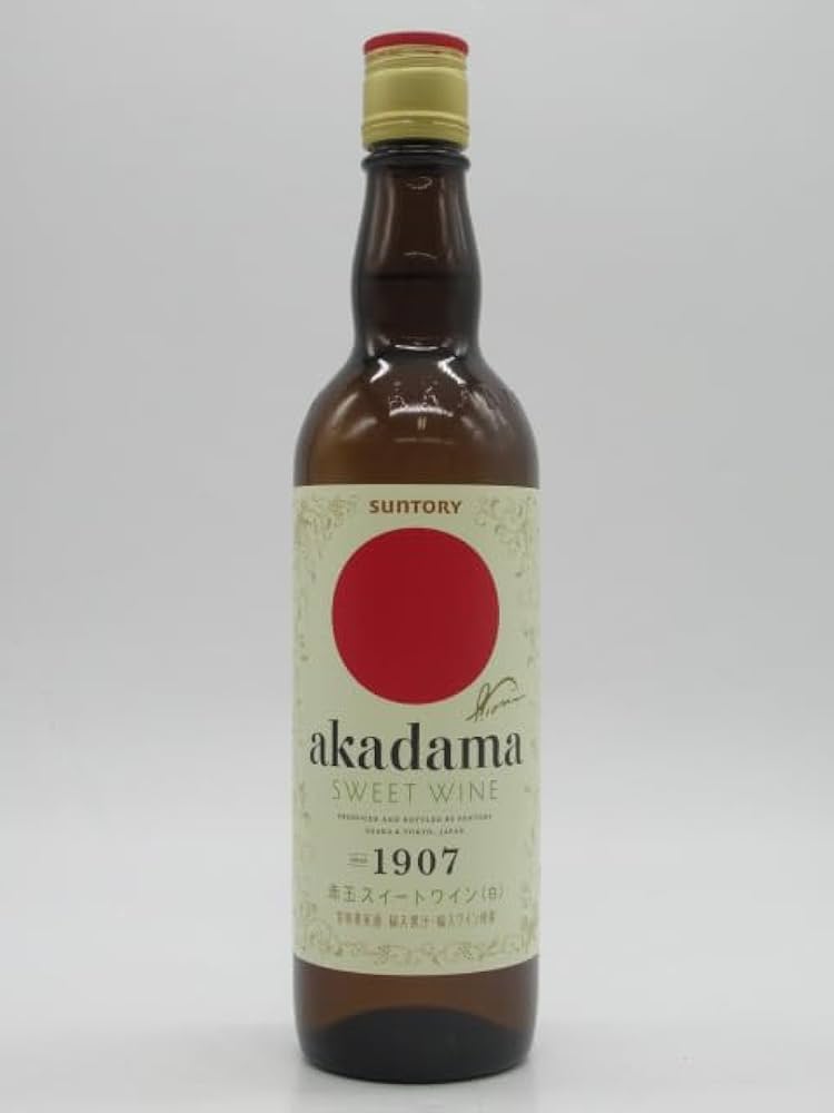 Amazon.co.jp: Suntory Akadama Sweet Wine, White, 19.7 fl oz
